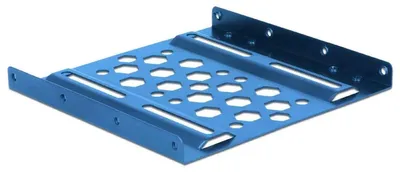 Immagine prodotto di Telaio di montaggio in alluminio DELOCK da 6,4 a 8,89 cm da 2,5 a 3,5 pollici blu