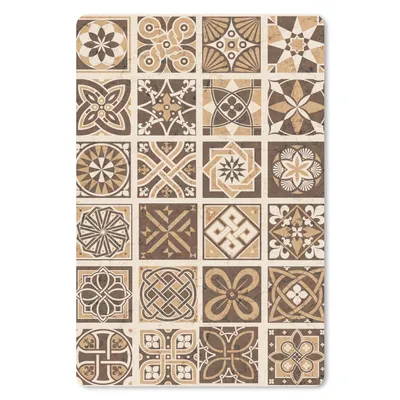 Produktbild von MuchoWow® Mauspad Mousepad Design - Blumen - Braun - Natur - Vintage 18x27 cm - Mousepads - Maus Mat - Pad - Mausunterlage