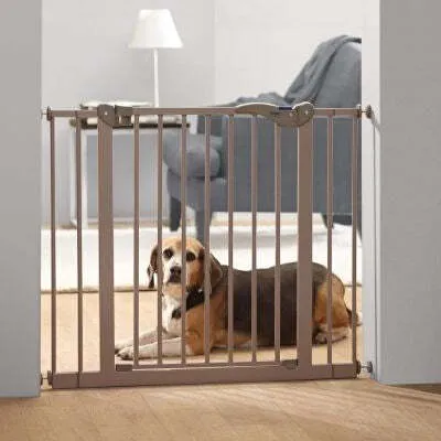 Produktbild von Savic Dog Barrier Closing Gate mit kleiner Tür Grau
