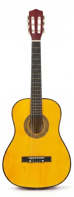 Produktbild von RockJam Musik Alley klassische akustische Gitarre Kinder Gitarre & Junior-Gitarre, natur, 30.0, MA34-N