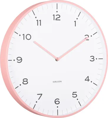 Produktbild von Karlsson - Wanduhr Circus Rings - Rosa - Ø40cm