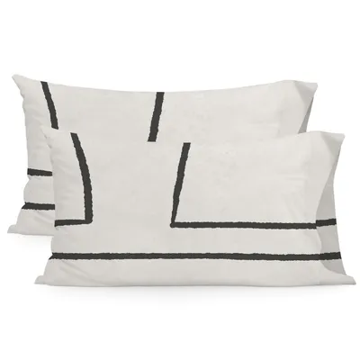 Immagine prodotto di Federa HappyFriday Blanc Serenity Colorata 50 x 75 cm (2 pezzi)