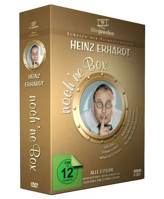 Produktbild von Heinz Erhardt: Noch 'ne Box (DVD) 6DVDs Min: 429DDVB sw  6 Erhardt-Klassiker