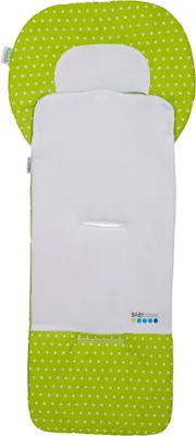 Produktbild von Odenwälder 10105-1997 Babycool- Kinderwagenauflage Tupfen limette