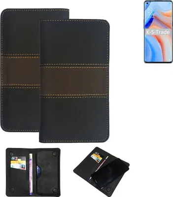 Produktbild von K-S-Trade Hülle Handyhülle kompatibel mit Oppo K7x Schutzhülle Walletcase Bookstyle Tasche Schutz Case Handytasche Wallet Cover Kunstleder Snapcase
