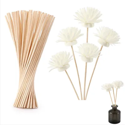 Diffuser-Stäbchen, 40 Stück, Holz, 30 cm, Nachfüllpackung