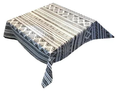 Zdjęcie produktu dla Obrus na rolce Exma Biały Czarny 140 cm x 25 m