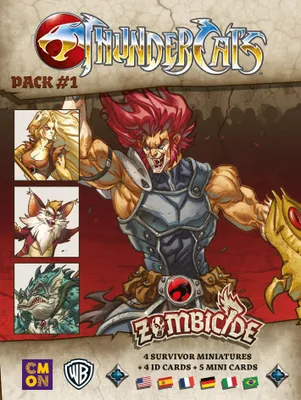 Produktbild von CMON Zombicide: Zombie Thundercats Pack 1 Erweiterung