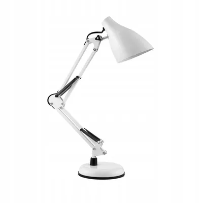 Obrázek produktu pro Stolní Lampa Dian 60W E27 Ocel, Bílá - On-Dl-1/W