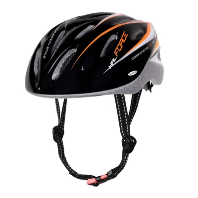 Produktbild von Force Hal Helm schwarz-orange-weiß größe S-M (54-58 cm) 902481