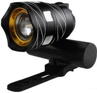 Zdjęcie produktu dla VHV - Zestaw oświetlenia rowerowego - lampa przednia i tylna - LED-owa lampa rowerowa, 3 tryby, ładowana przez USB - do rowerów miejskich, szosowych i górskich
