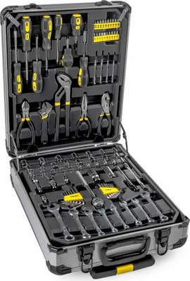 Produktbild von Werkzeugset WMC Tools 186-teilig mit Hammer und Messer