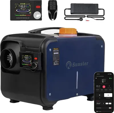Obrázek produktu pro Dieselové vzduchové topení, inteligentní ovládání pomocí aplikace, tichý provoz, 8 kW