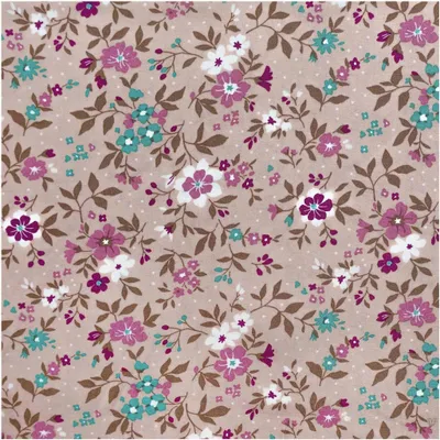 Viskose-Stoff Blumenmotive ab 1m x 145 cm Motiv 8