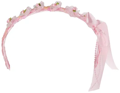 Produktbild von Rubies Haarreif mit Blumenmuster in Rosa