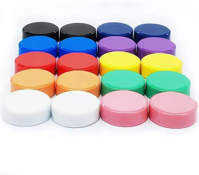 Produktbild von Magnete für Magnettafeln, 20 Stück, kleine runde Mini-Whiteboard-Magnete, starke Magnete, magnetische Wandmagnete (10 Farben), 0002