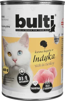 Produktbild von nassfutter für katzen - katzenfutter mit putenfleisch - Dose Truthahn - 400g katzenfutter dose