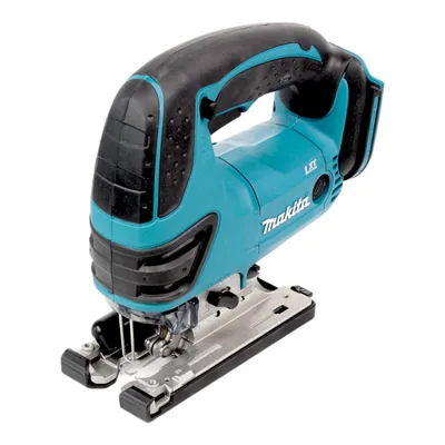 Produktbild von Makita DJV180ZX 18V LXT, Akku-Stichsäge mit 6 Sägeblättern und Handgriff upper