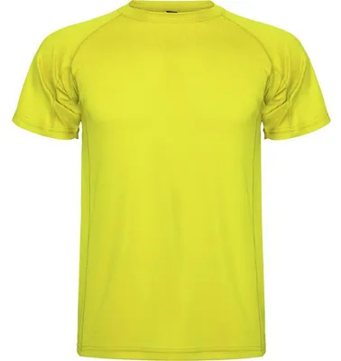 Image de Roly Sport - T-shirt « Montecarlo » pour homme LT2834 (XL) (jaune fluo)