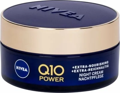 Produktbild von Nivea Q10 Anti-Wrinkle + Extra Nourish Restoring Night Care 50 ml