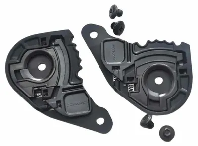 Image de Kit de mécanisme de visière pour casque SMK Typhoon, couleur argent, taille unique