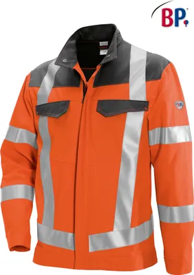Produktbild von BP® Arbeitsjacke - warnorange/dunkelgrau - 52/54l