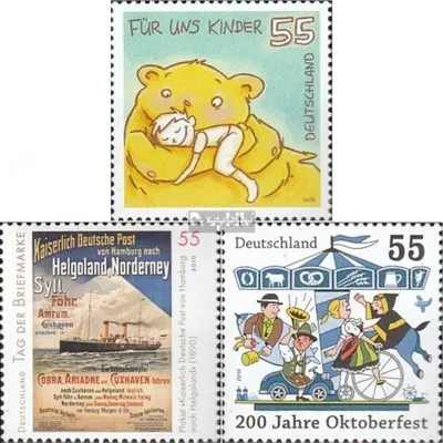 Produktbild von Briefmarken BRD (BR.Deutschland) 2010 Mi 2818,2819,2820 (kompl.Ausg.) gestempelt Für uns Kinder