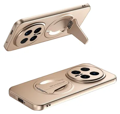 Image de Coque MagSafe pour Honor Magic 8 avec support pliable et étui à anneau magnétique