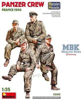 Obrázok produktu pre MiniAr 1:35 Nemecká okupácia Francúzska 1944 (4 figúrky) Stavebnice