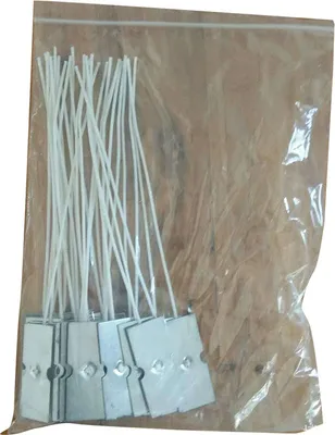 Zdjęcie produktu dla INF Bawełna Candle Wicks 50PCS - knoty z naturalnych włókien do produkcji świec