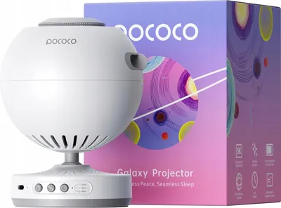 Zdjęcie produktu dla POCOCO Projektor gwiaździstego nieba z 2 płytami planetarium