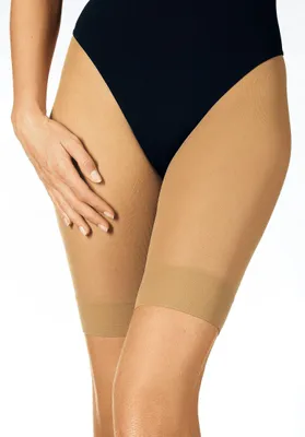 Produktbild von VIVANCE Feinstrumpf-Kurzhose Radlerhose, Höschen Basic Panties Anti scheuern Oberschenkel 5 -teilig natur Größe 40/42