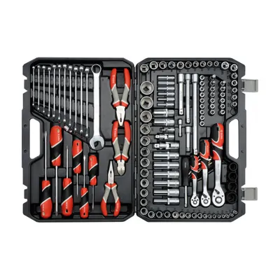 Obrázok produktu pre YATO YT-38881 - Sada nástrčných kľúčov 1/4", 3/8", 1/2"129ks.