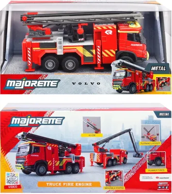 Produktbild von Majorette Spielzeugauto Volvo FMX Truck Fire Engine Feuerwehr 19 cm 8503713001