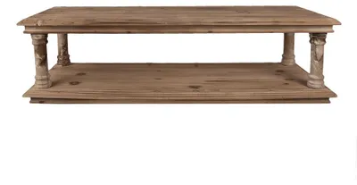 Obrázok produktu pre Nástenná polica Clayre & Eef 105x35x29 cm hnedé drevo