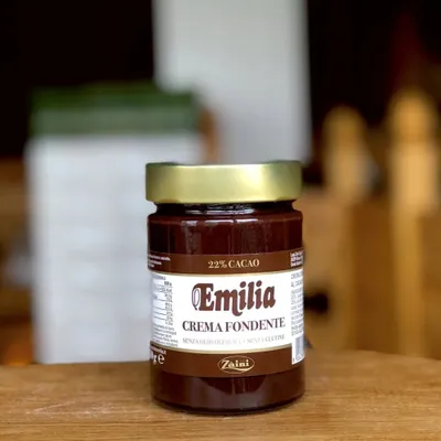 Produktbild von Haselnusscreme mit Schokolade 350g - Emilia Zaini