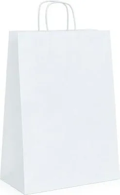 Zdjęcie produktu dla Torba Papierowa Na Prezent 350x180x440 Biała