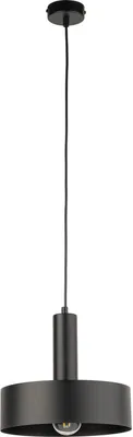 Zdjęcie produktu dla Lampa wisząca VITRUM czarna 1xE27x15W metal wym:120x27x27cm IP20 Sigma Lighting