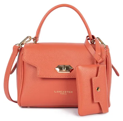 Image de Lancaster Sac à main A rabat avec fermoir S Mademoiselle Grace Orange