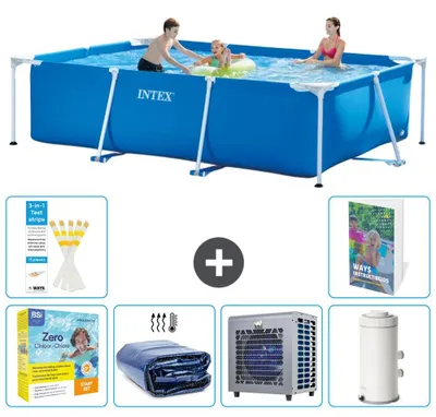 Obrázok produktu pre Obdĺžnikový bazén s rámom – 300 x 200 x 75 cm – 5-dielny, model S157