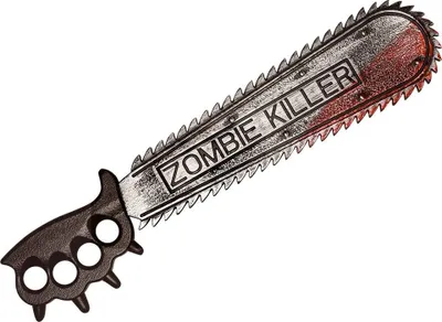 Produktbild von Kettensäge "Zombie " blutig 50cm