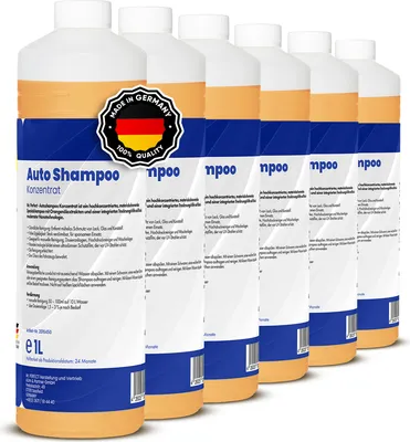 Produktbild von Mr. Perfect® Autoshampoo Konzentrat, 6x 1L - Nano Effekt Autowäsche Autoreiniger