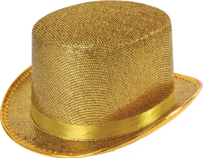 Produktbild von Bristol Novelty - Zylinderhut für Damen und Herren BN2996 (Einheitsgröße) (Gold)