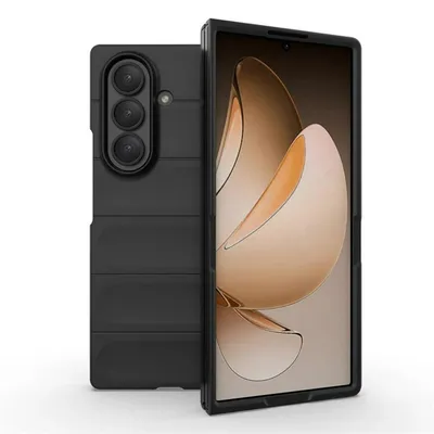 Produktbild von MobyDefend Hülle für Samsung Galaxy Z Fold 7 - TPU Gripcase - Schwarz