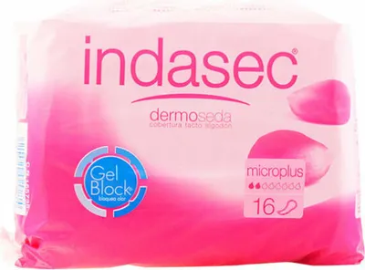 Productafbeelding van DERMOSEDA micro plus inleggers voor incontinentie, 16 stuks
