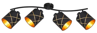 Obrázek produktu pro Stropní svítidlo Globo Bemmo 15431 4xE27 25 W černé