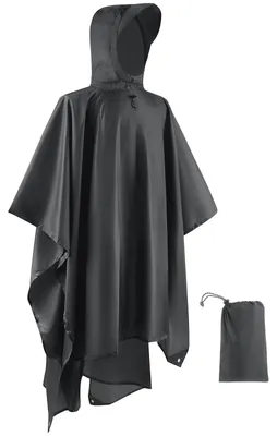 Immagine prodotto di Poncho impermeabile unisex, ideale per escursioni e campeggio