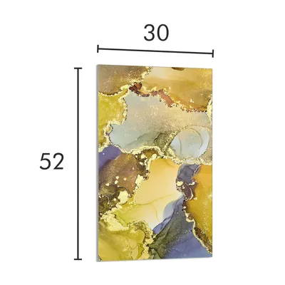 Obrázok produktu pre SKLENENÁ DOSKA NA KRÁJANIE 30x52 Mramor
