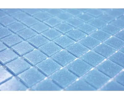 Produktbild von Blaue Glasmosaik-Poolfliesen, Mosaik für Böden und Wände, perfekt für Spas und Pools