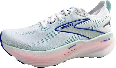 Produktbild von Brooks Damen Laufschuhe Glycerin GTS 22 38531-10, 38531-6.5, 38531-7, 38531-7.5, 38531-8, 38531-8.5, 38531-9, 38531-9.5, 38536-10.5, 38536-8.5 BRO-1204351B white/limpet shell/amparo blue 7